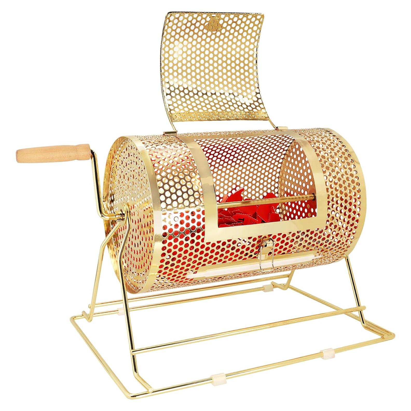 Tambor de Rifa GSE de Latón - Capacidad 2000 Boletos