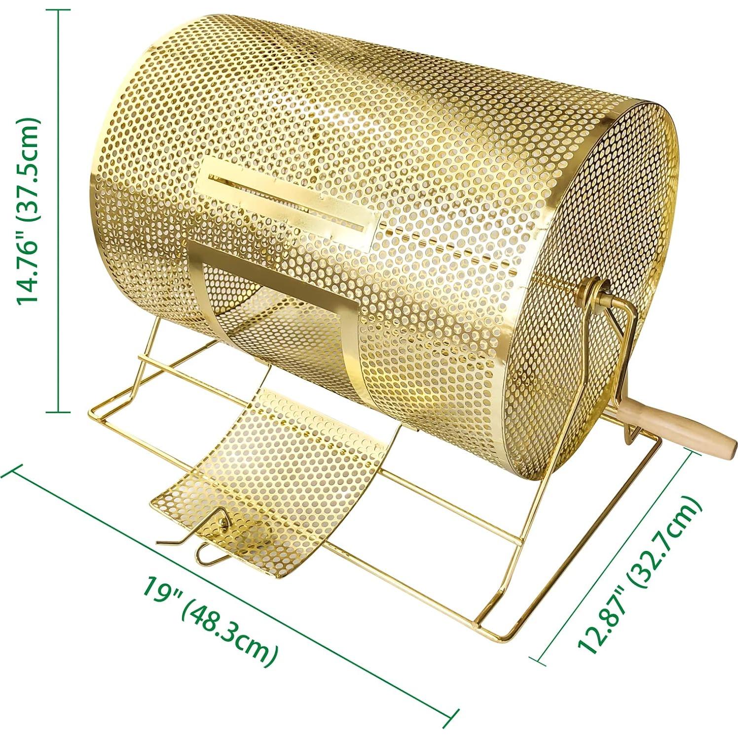 Tambor de Sorteo Yuanhe Mediano Dorado para 5000 Boletos