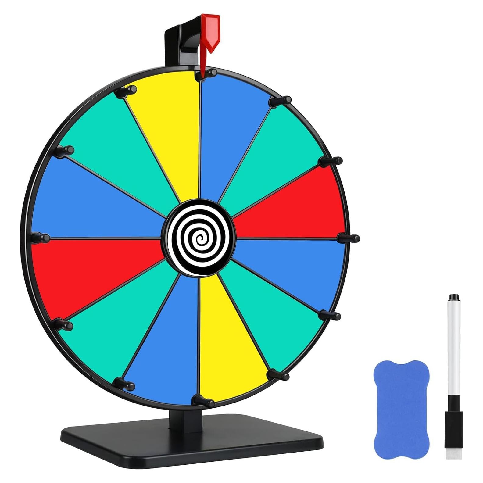 Rueda de Premios Pionites 30 cm 12 Ranuras Borrado en Seco