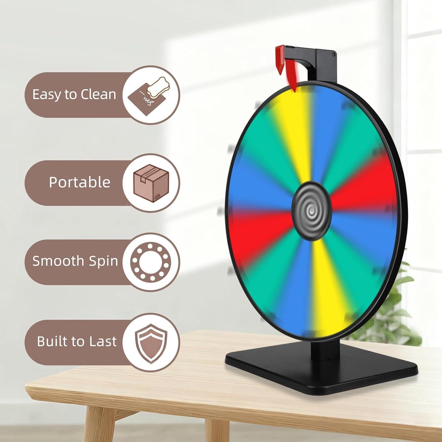 Rueda de Premios Pionites 30 cm 12 Ranuras Borrado en Seco