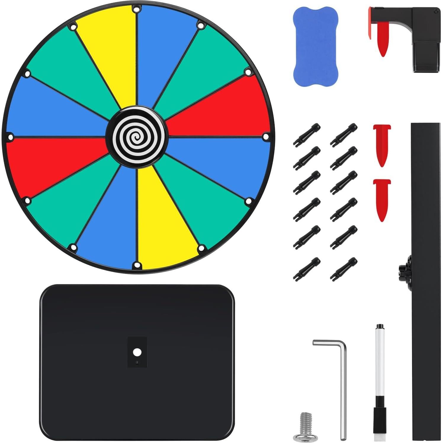 Rueda de Premios Pionites 30 cm 12 Ranuras Borrado en Seco