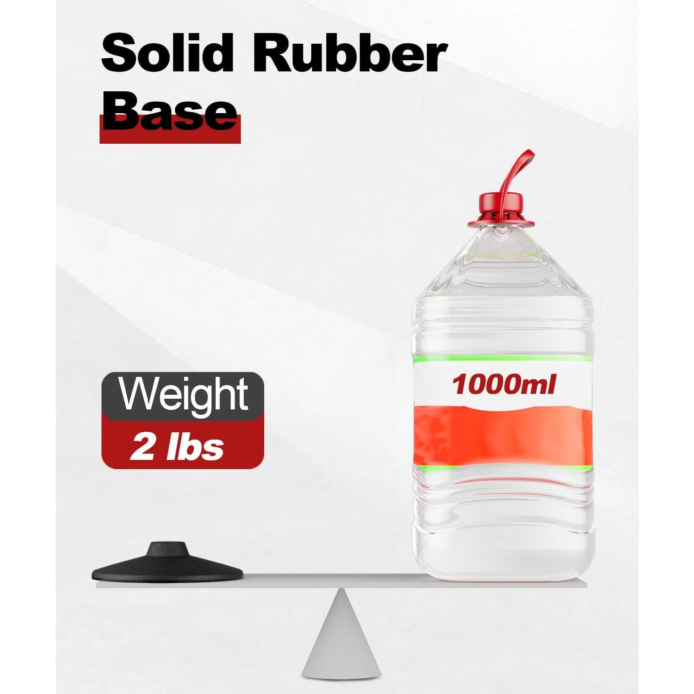 Poste de Estacionamiento RoadHero con Cuerdas de Terciopelo Negro - 2 PCS