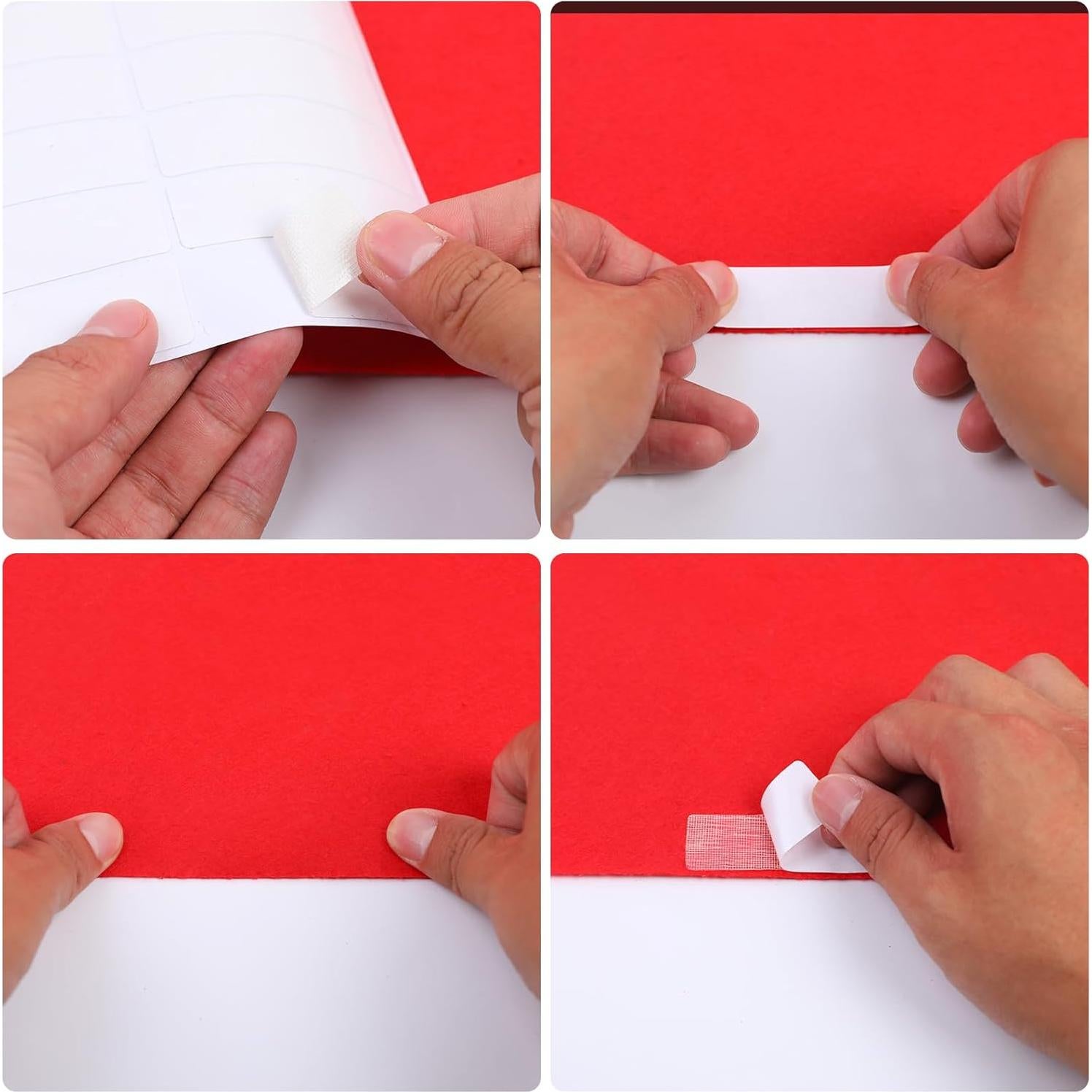 Alfombra Roja de Pasillo Roadtofree 0.41x4.57m 150gsm con Cinta