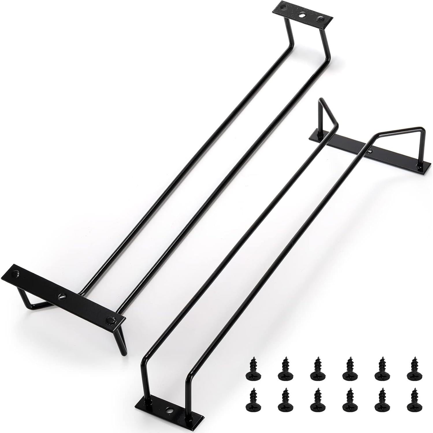 Soporte para Copas de Vino Dicunoy 6 Piezas 35.1 cm Negro