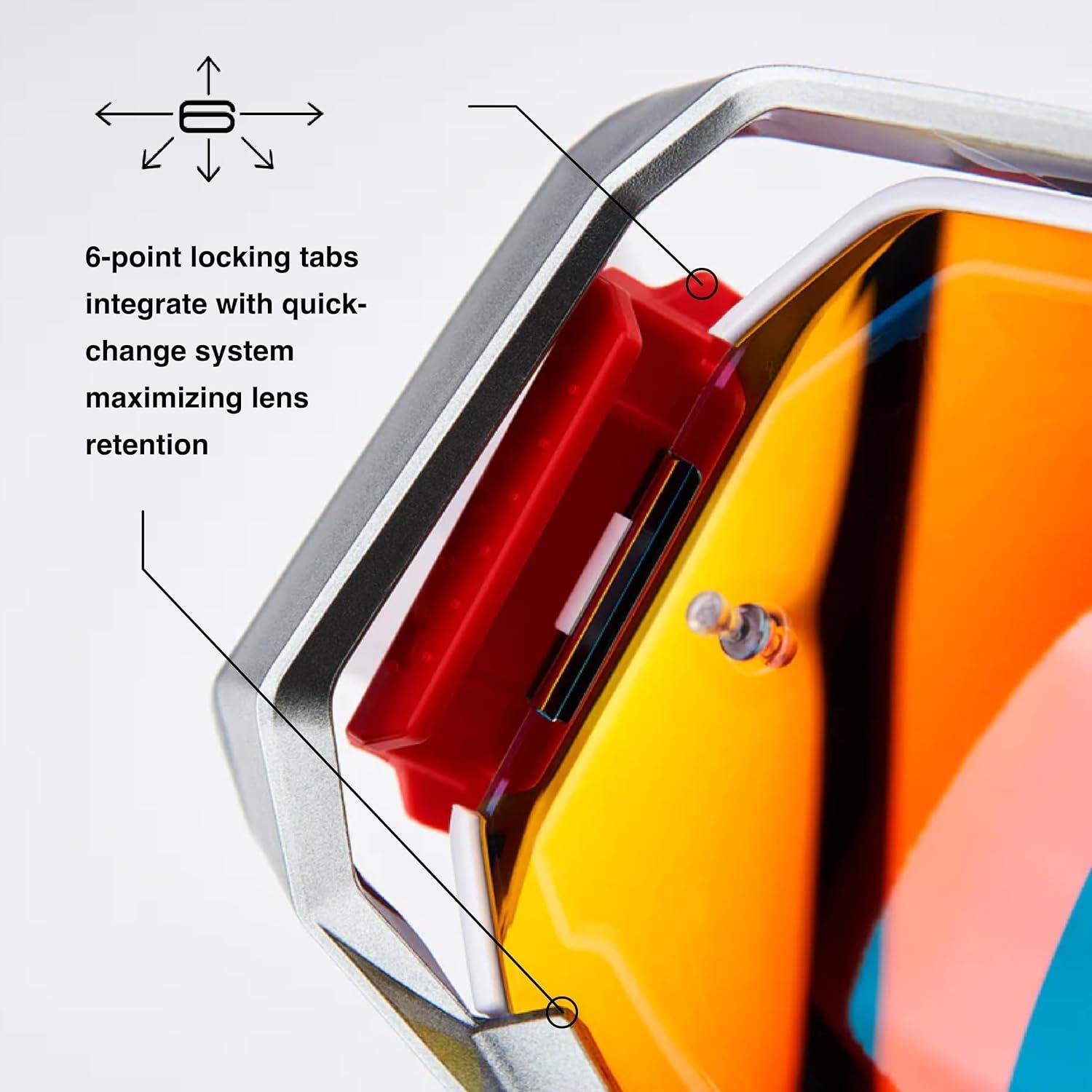 Gafas de protección deportiva 100% ARMEGA Lente Ultra HD