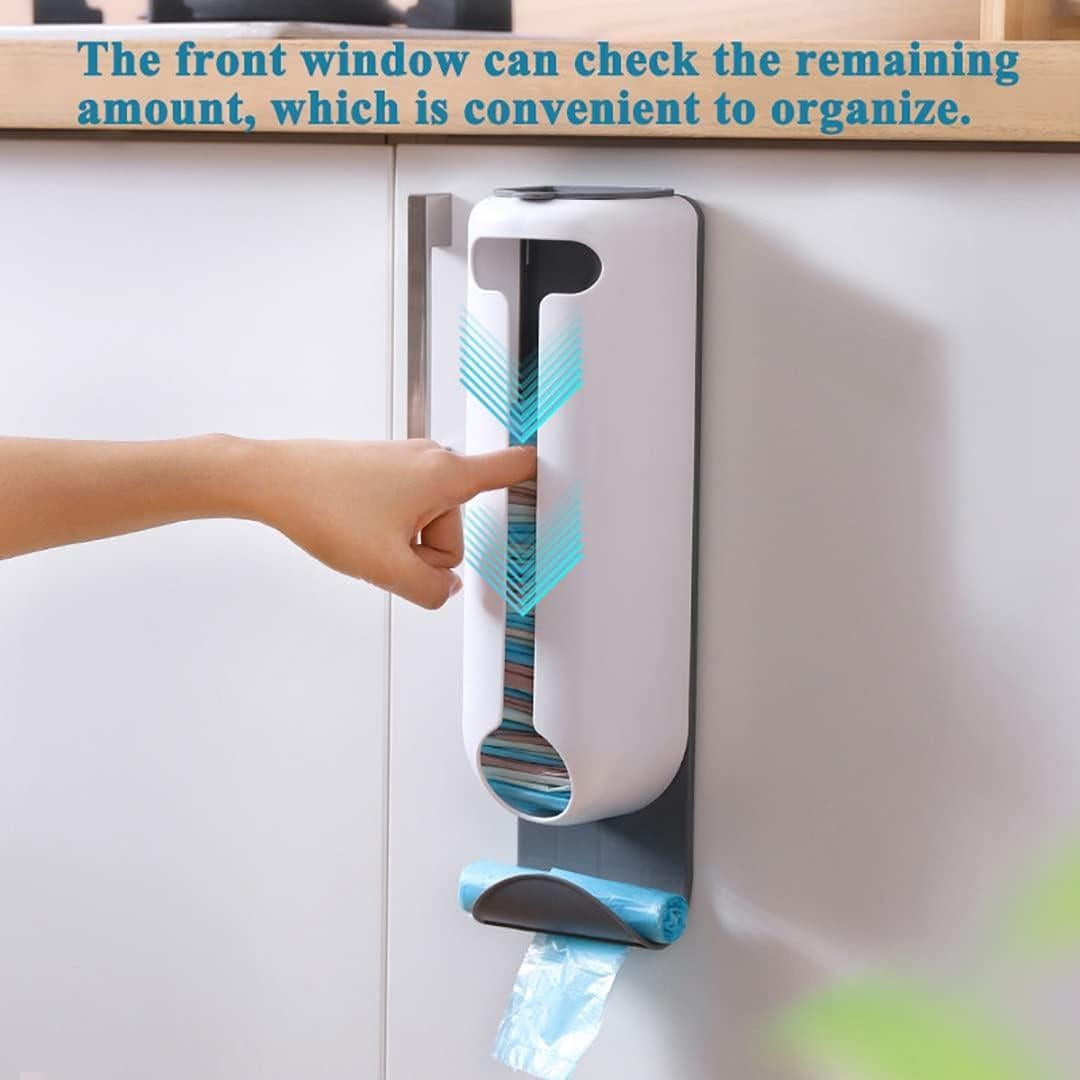 Soporte de Bolsas de Compras KINGOU Montaje en Pared 37x10x8 cm