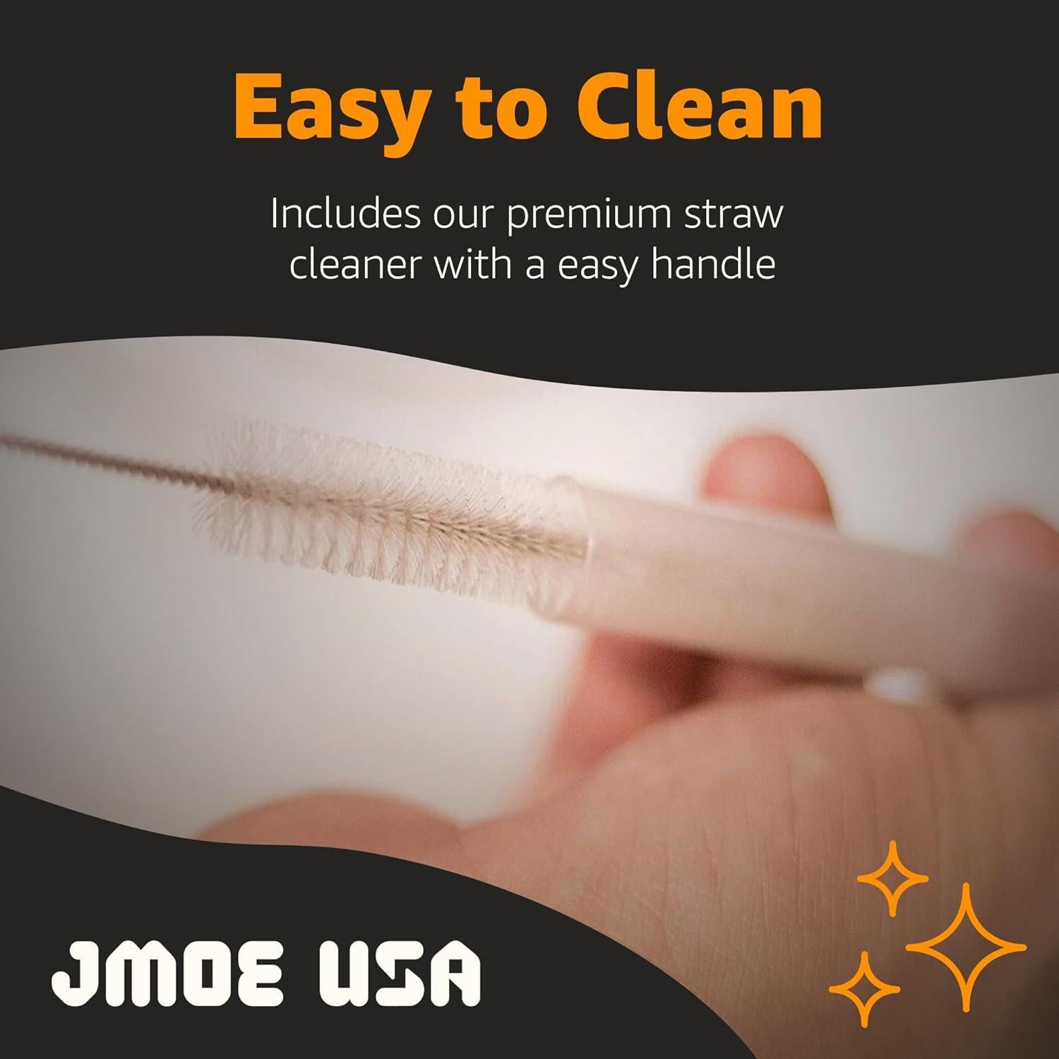 Pajitas Reutilizables Jmoe USA 30,5cm para Tumblers Stanley