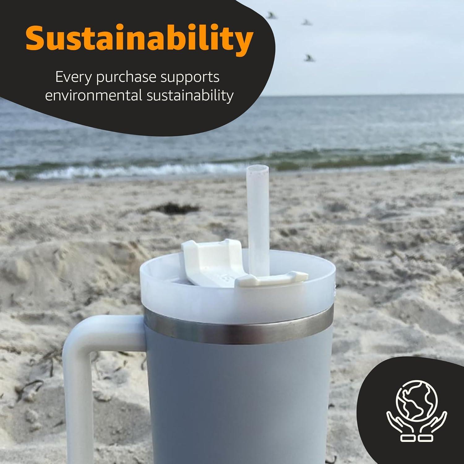 Pajitas Reutilizables Jmoe USA 30,5cm para Tumblers Stanley