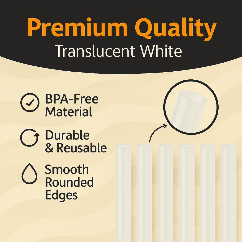 Pajitas Reutilizables Jmoe USA 30,5cm para Tumblers Stanley