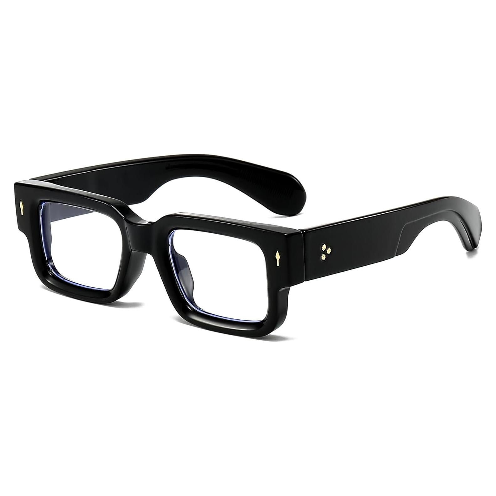 Gafas de Luz Azul EYLRIM Unisex Marco Cuadrado 50mm