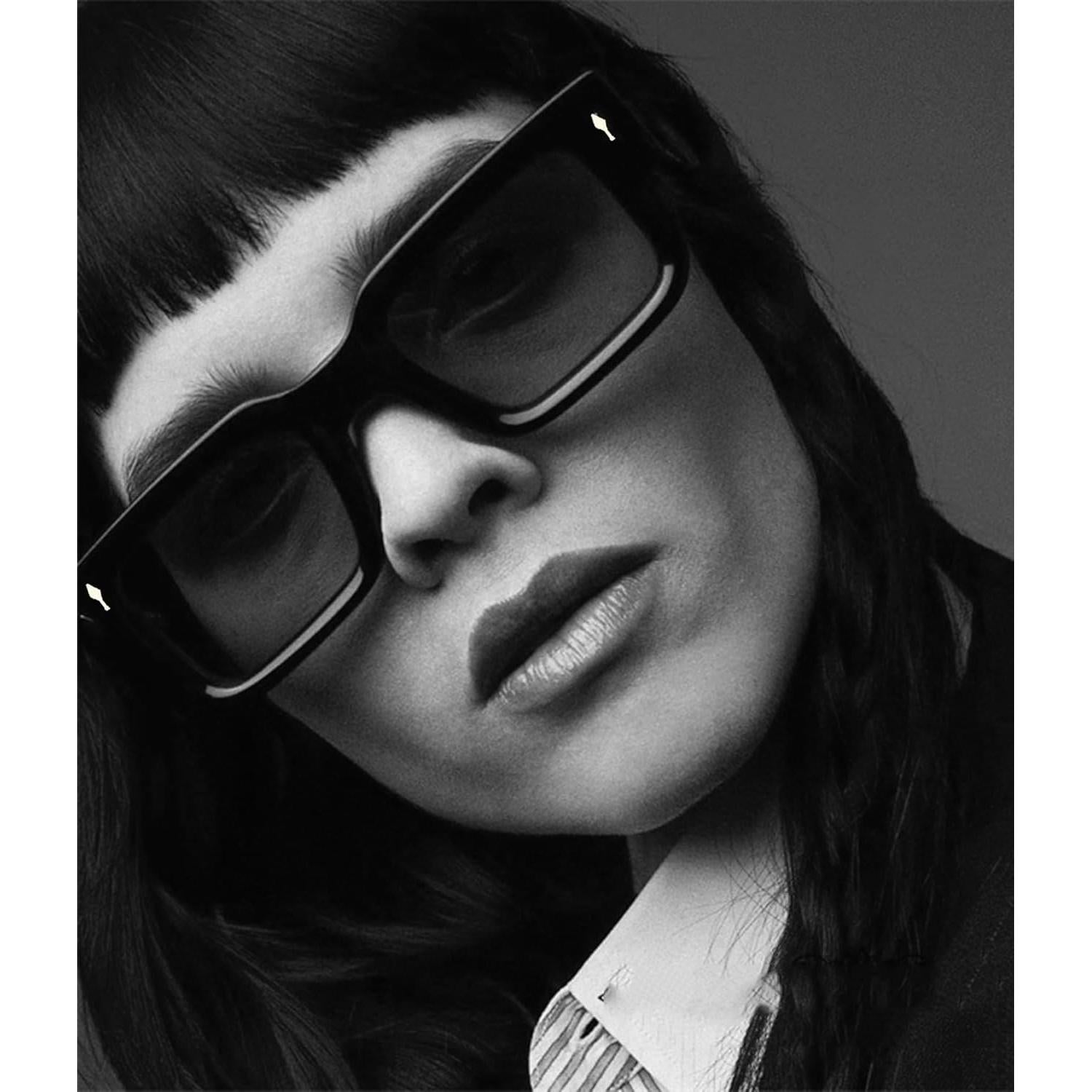 Gafas de Luz Azul EYLRIM Unisex Marco Cuadrado 50mm