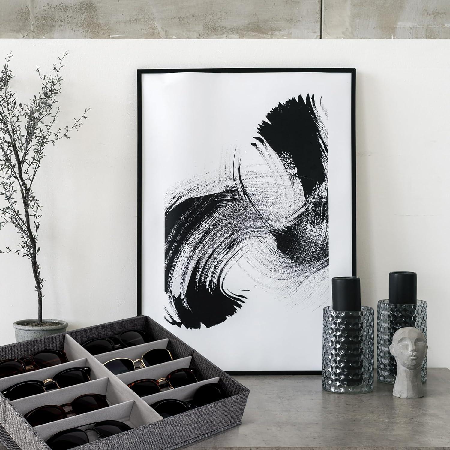 Organizador de Gafas de Sol ZICOTO para 8 Pares - Gris