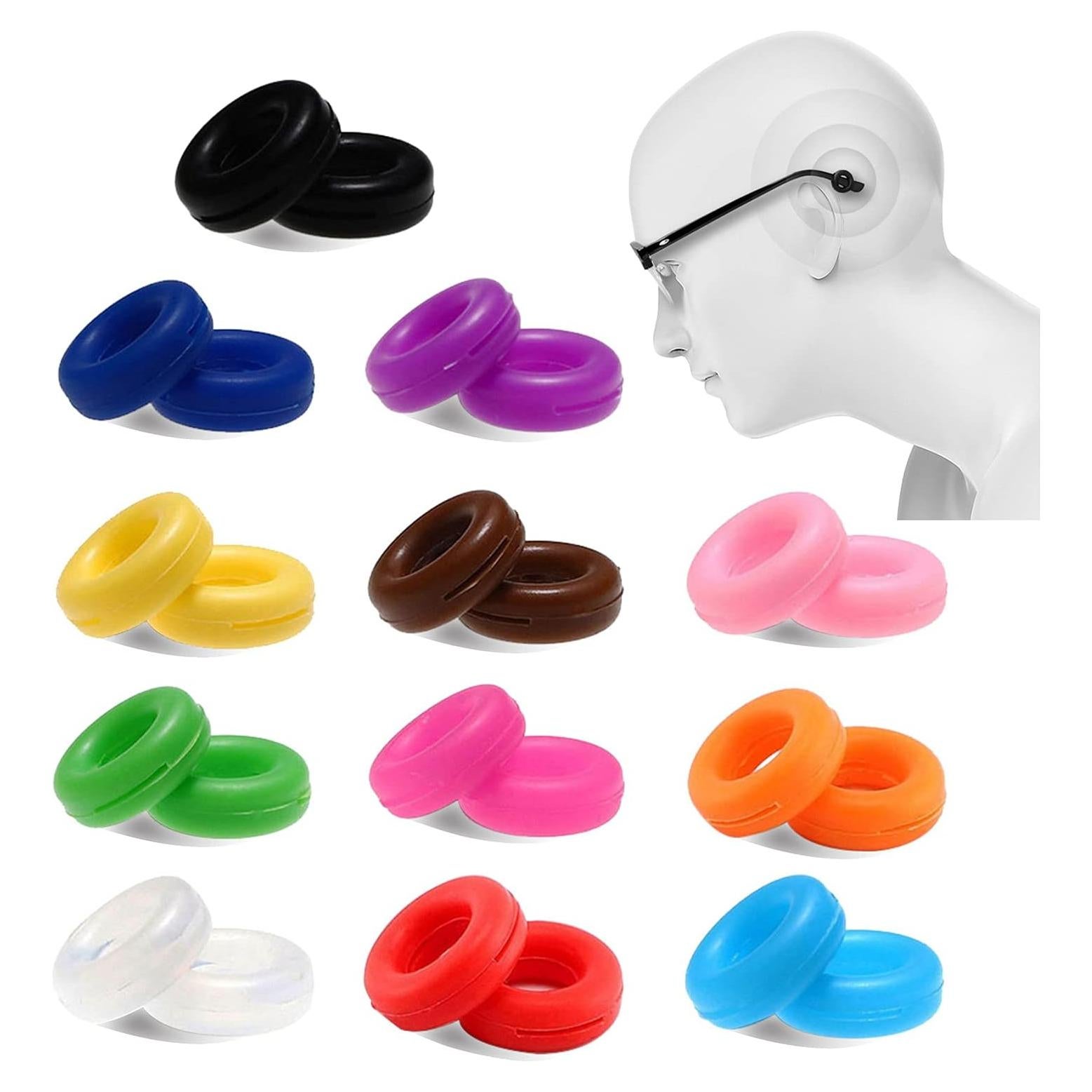 KECHIO Retenedor Antideslizante para Gafas de Silicona