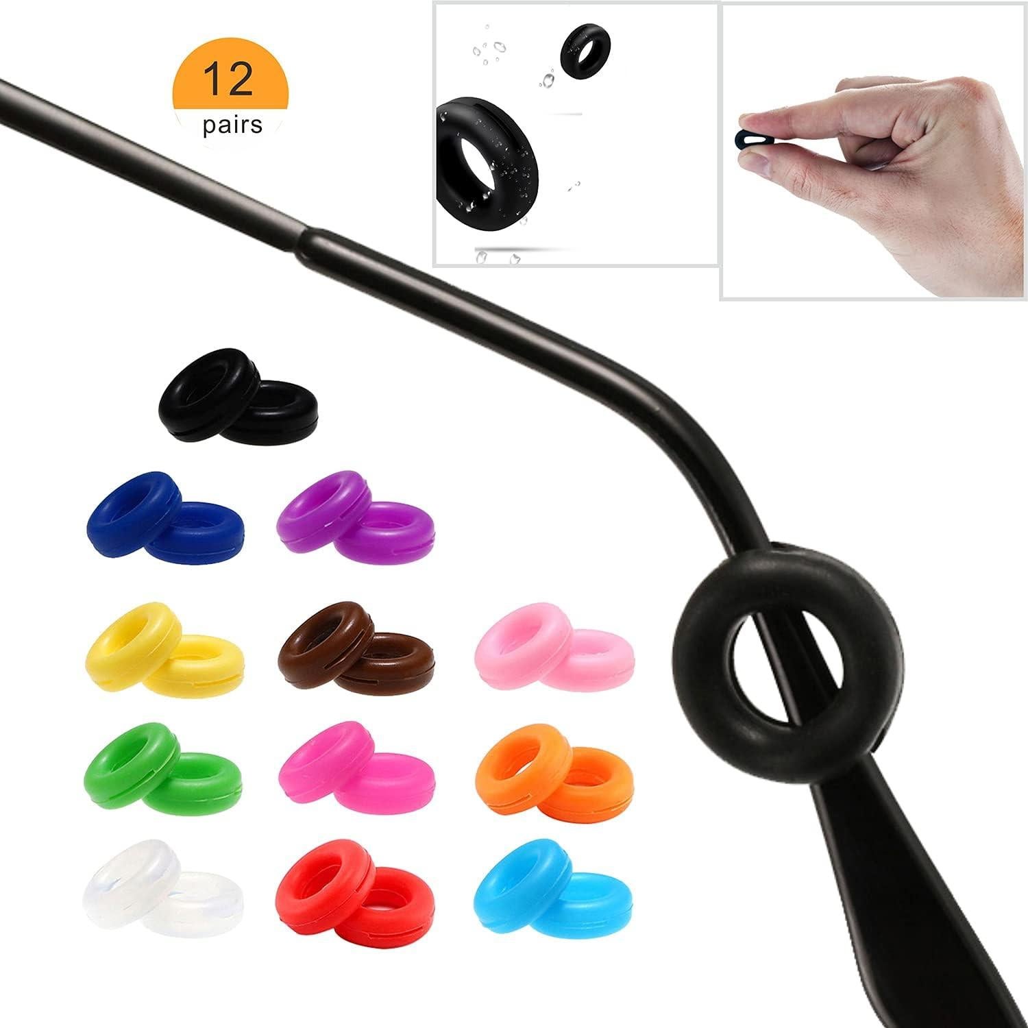 KECHIO Retenedor Antideslizante para Gafas de Silicona