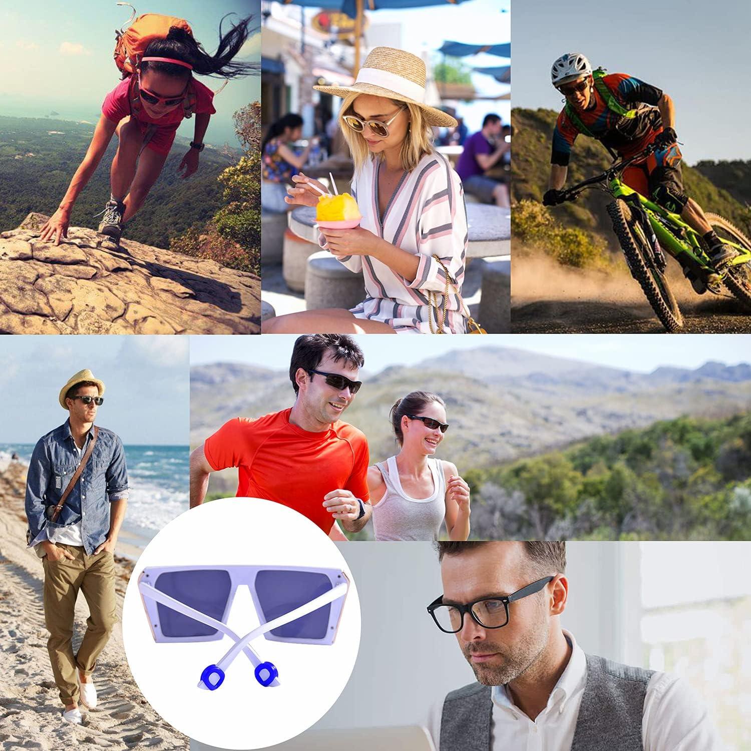 KECHIO Retenedor Antideslizante para Gafas de Silicona