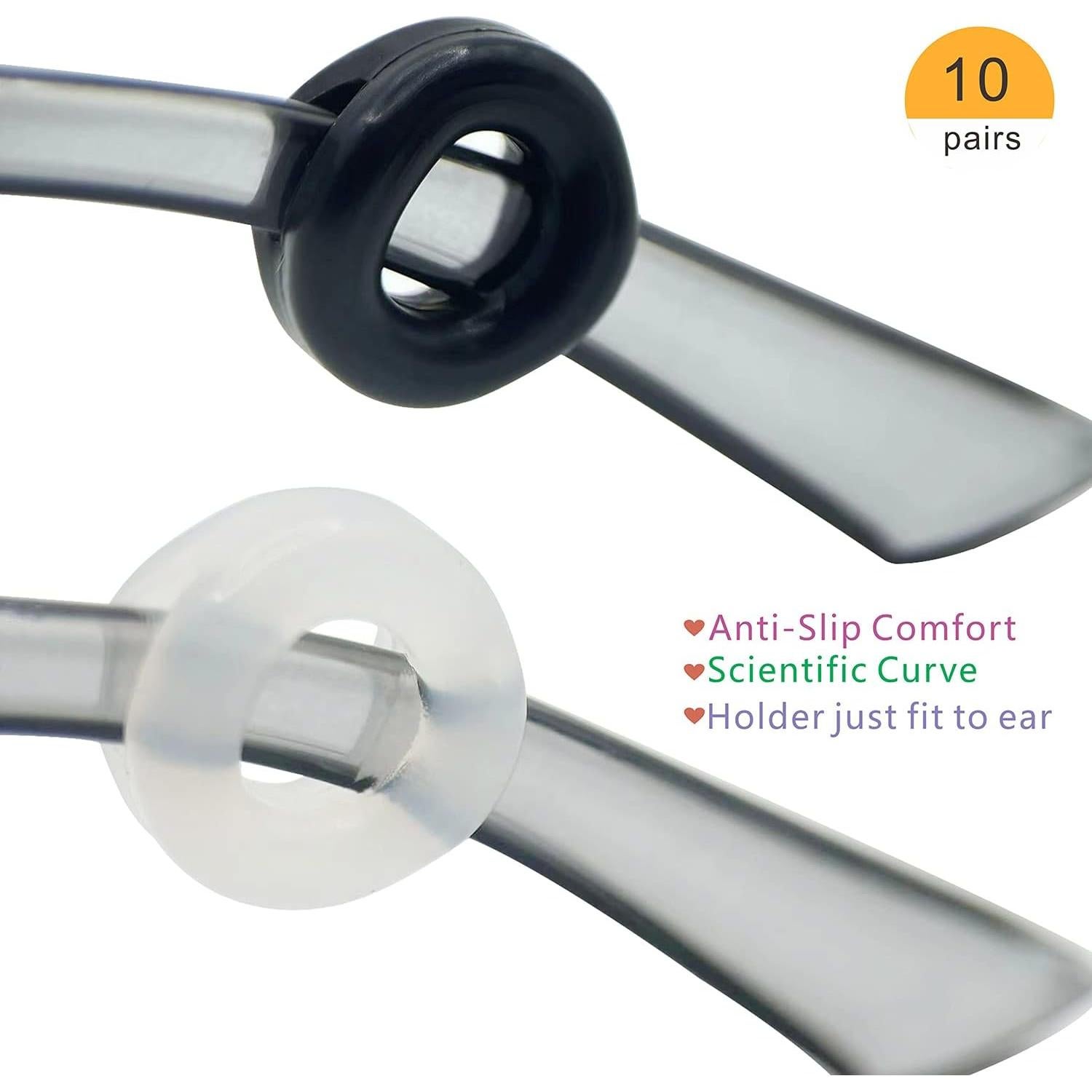 KECHIO Gafas Antideslizantes de Silicona para Niños y Adultos