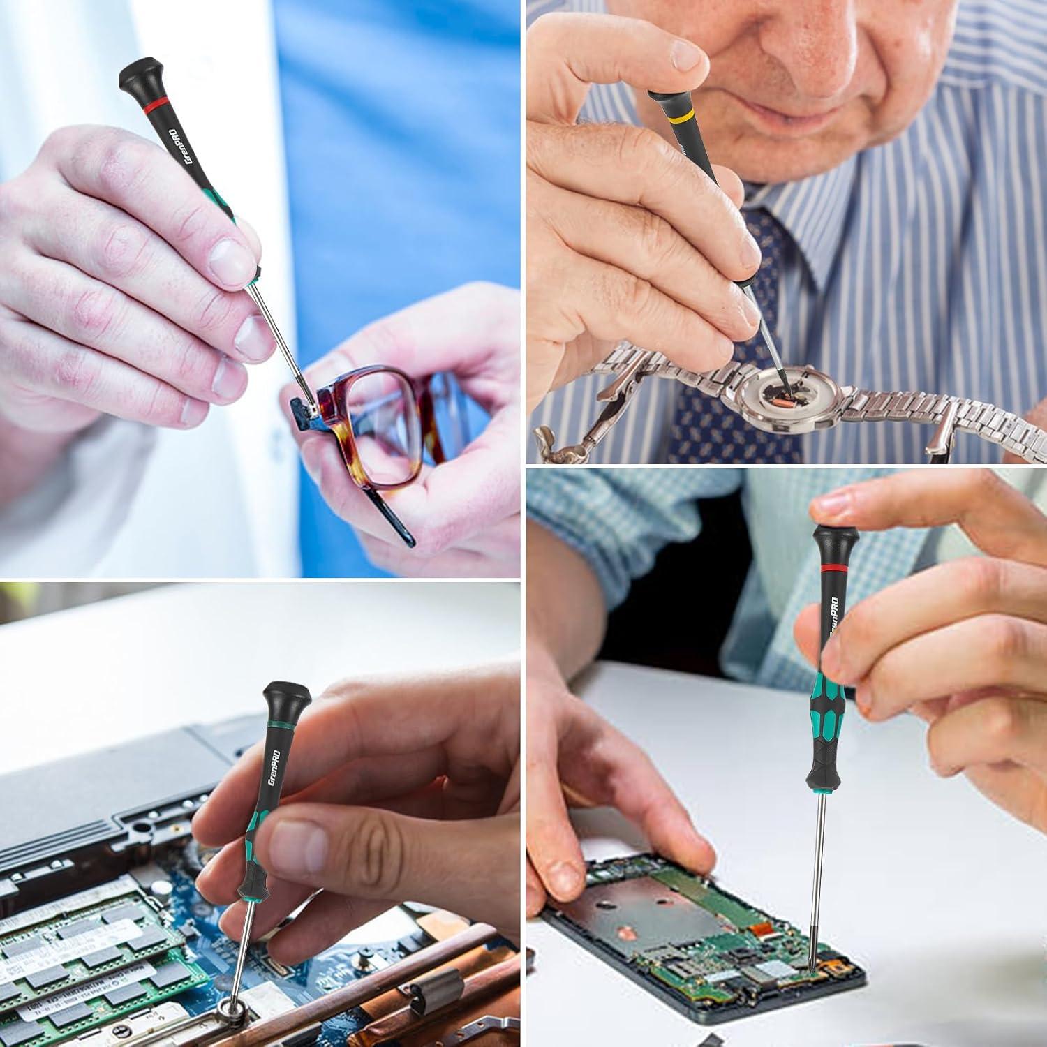 Juego de Destornilladores GRENPRO 10 Piezas Magnéticos