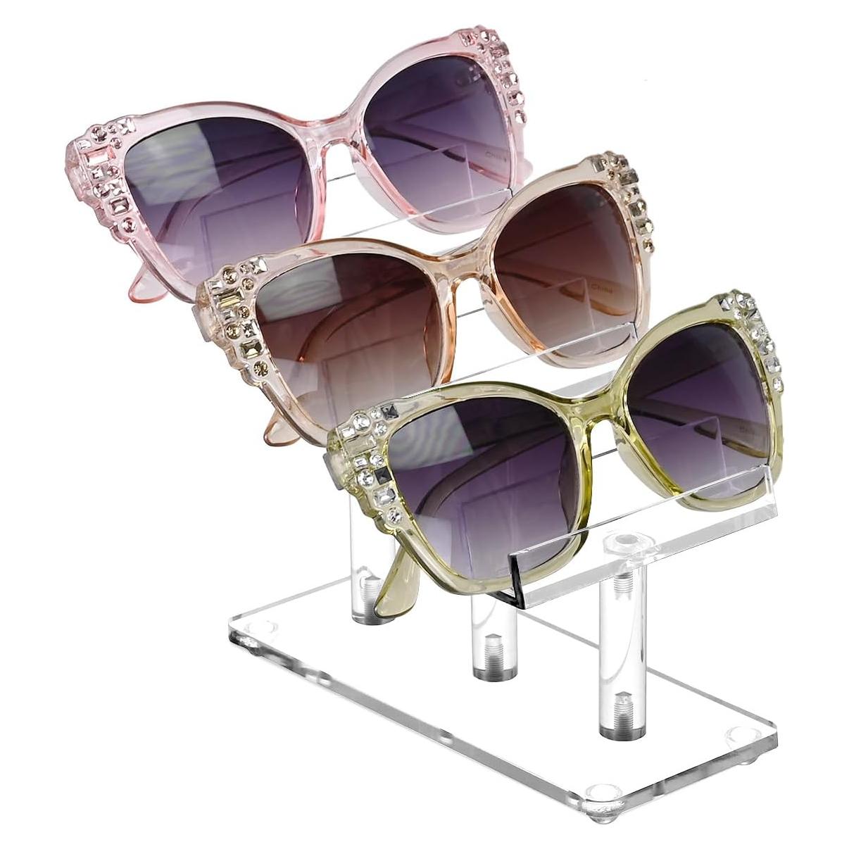 Soporte de Gafas MOOCA Acrílico 3 Niveles Organizador