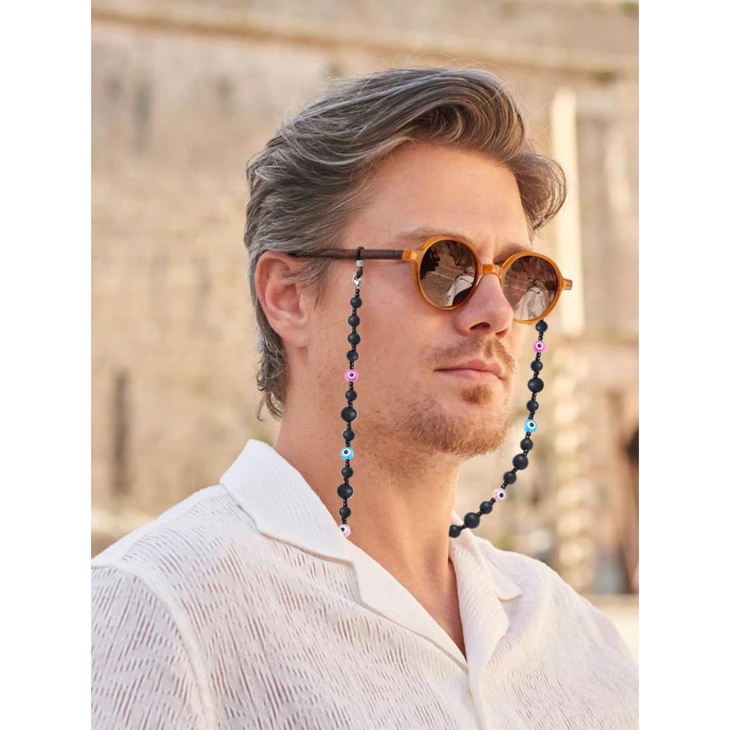 Cadena de Gafas GIOLOYS de Madera Hecha a Mano 69.85 cm