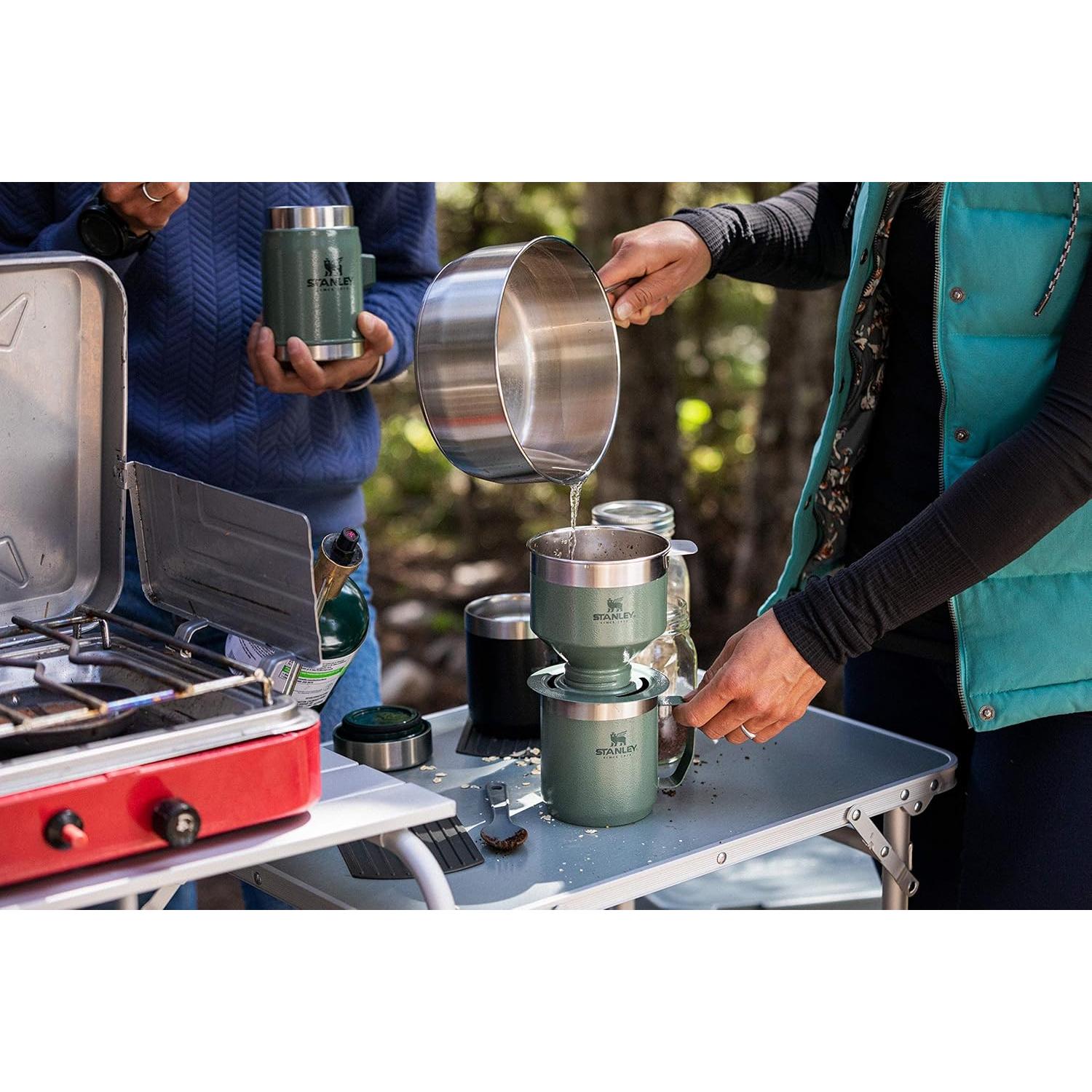 Cafetera Manual Stanley Perfect Brew | Acero Inoxidable Verde