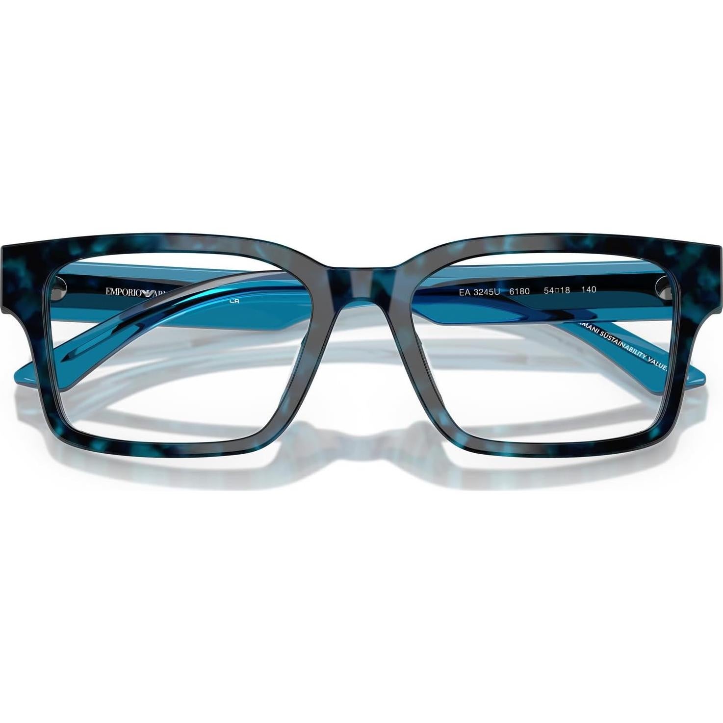 Gafas Recetadas Emporio Armani EA3245U Havana Azul 52mm
