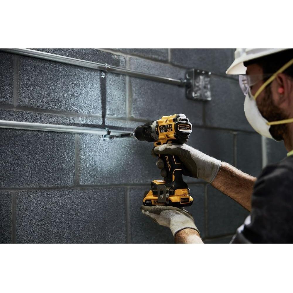 Taladro de Percusión DEWALT 20V MAX Sin Escobillas 1/2"