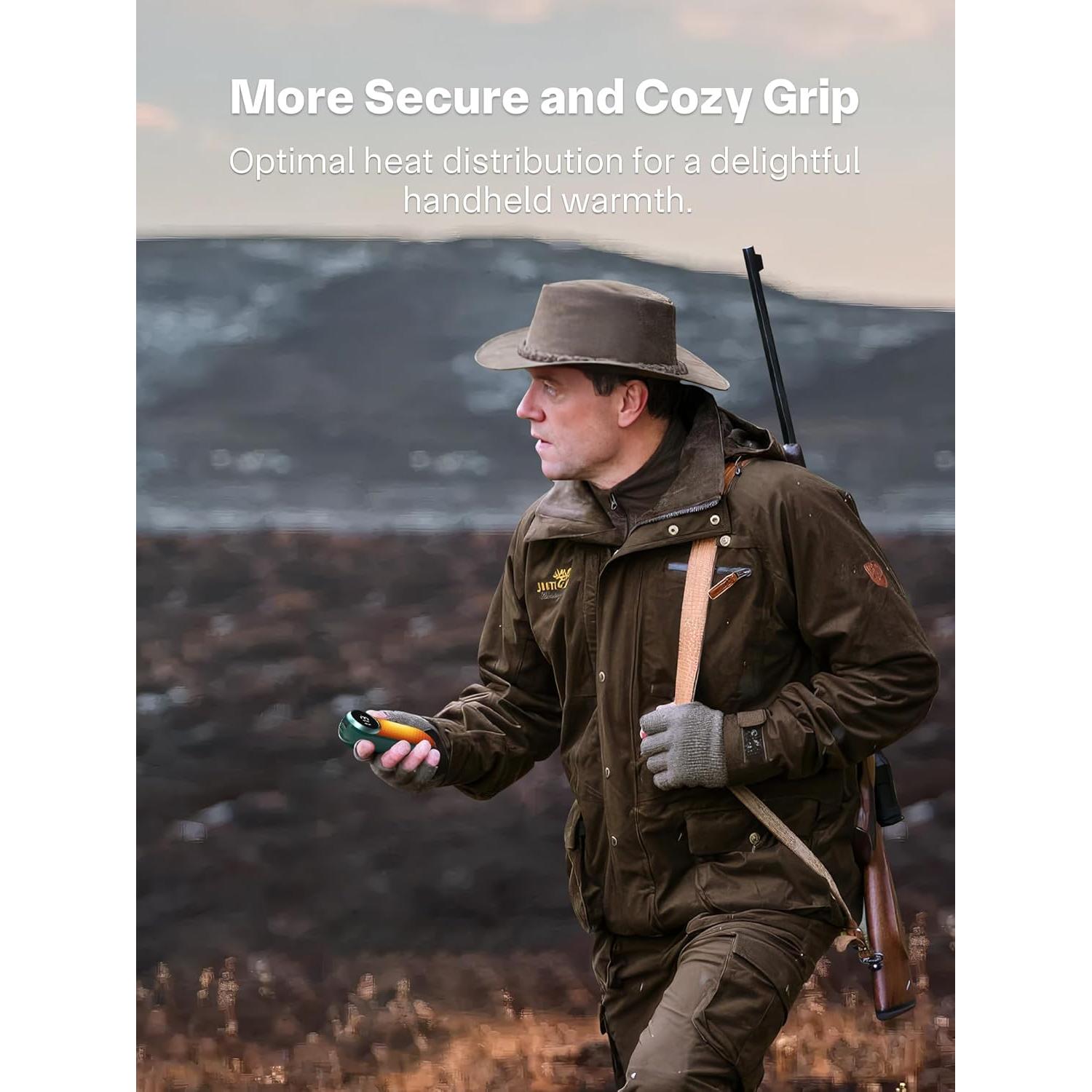 Calentadores de Manos Eléctricos Shirble 12000mAh 2 Paquete