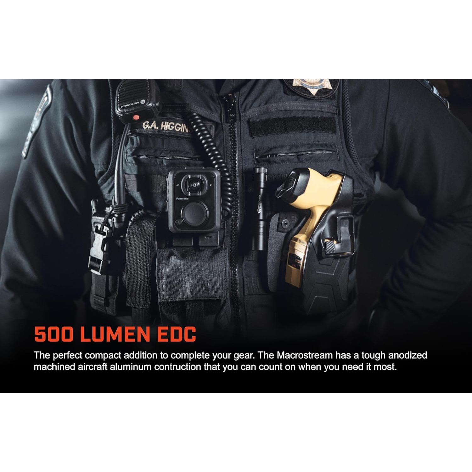 Linterna Recargable Streamlight MacroStream 500 Lúmenes USB