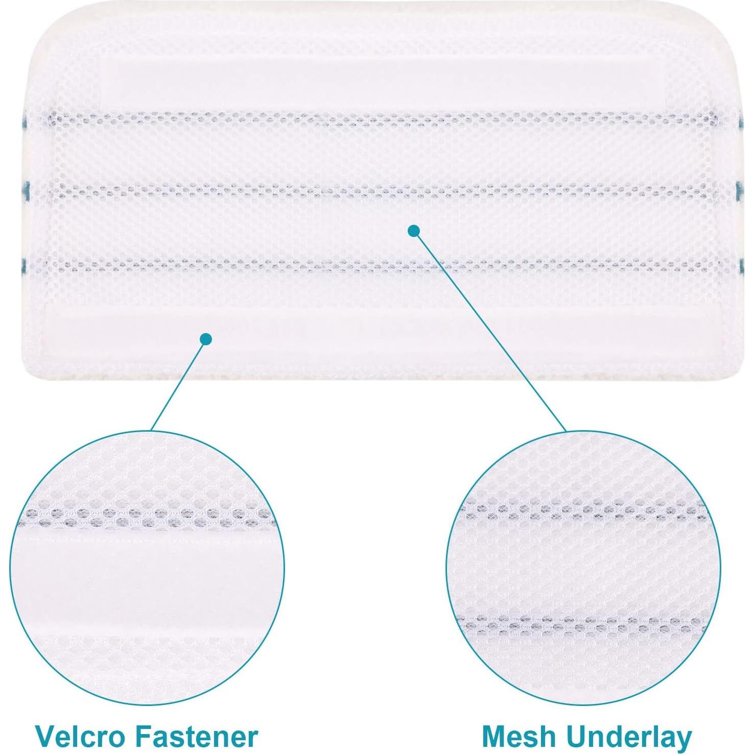 4 Almohadillas de Reemplazo Wisorder para Mopa Black+Decker SMP20