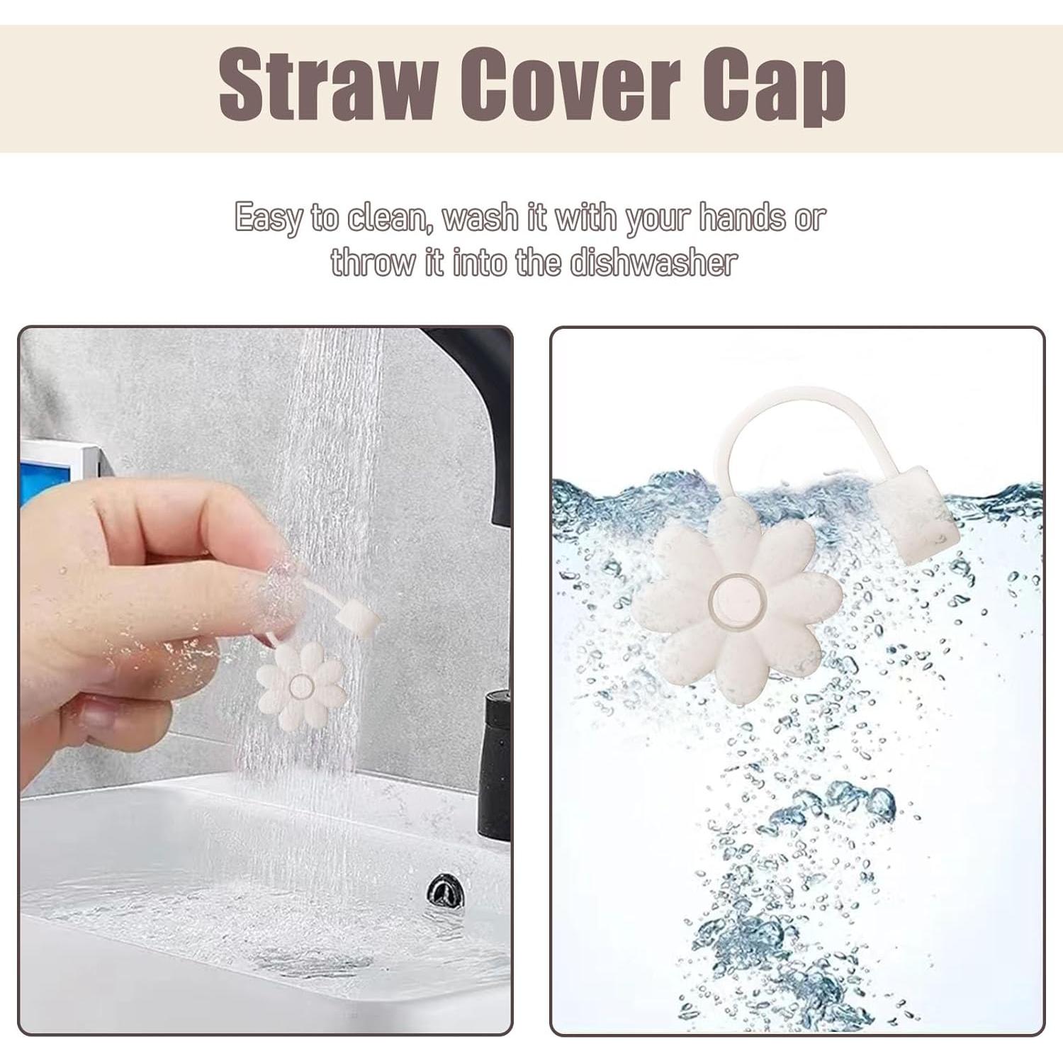 Cubiertas de Pajitas SEMATA para Tazas Stanley 30/40 Oz 4PCS