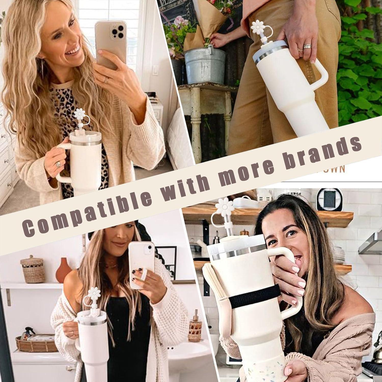 Cubiertas de Pajitas SEMATA para Tazas Stanley 30/40 Oz 4PCS