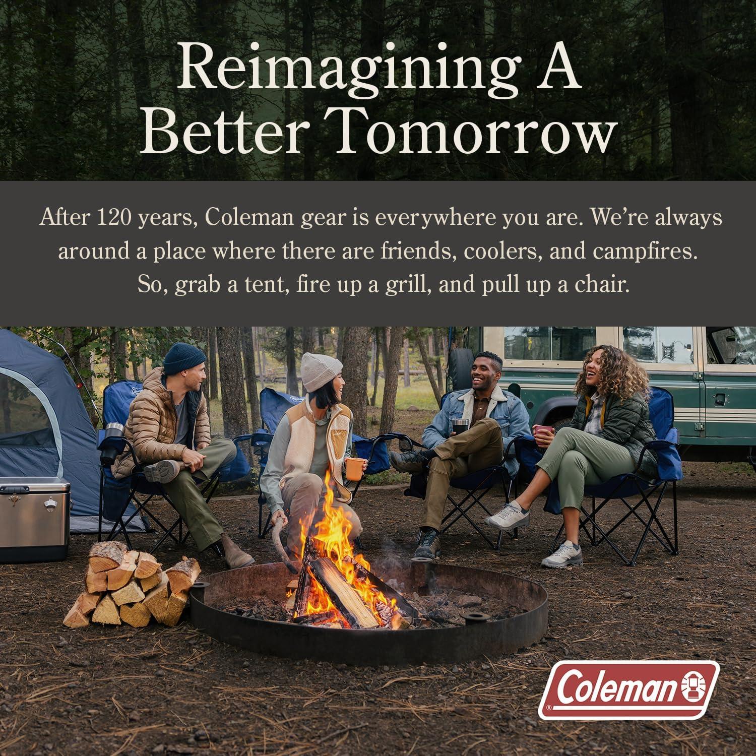 Linterna de Cera de Citronela Coleman 70+ Horas - Rojo