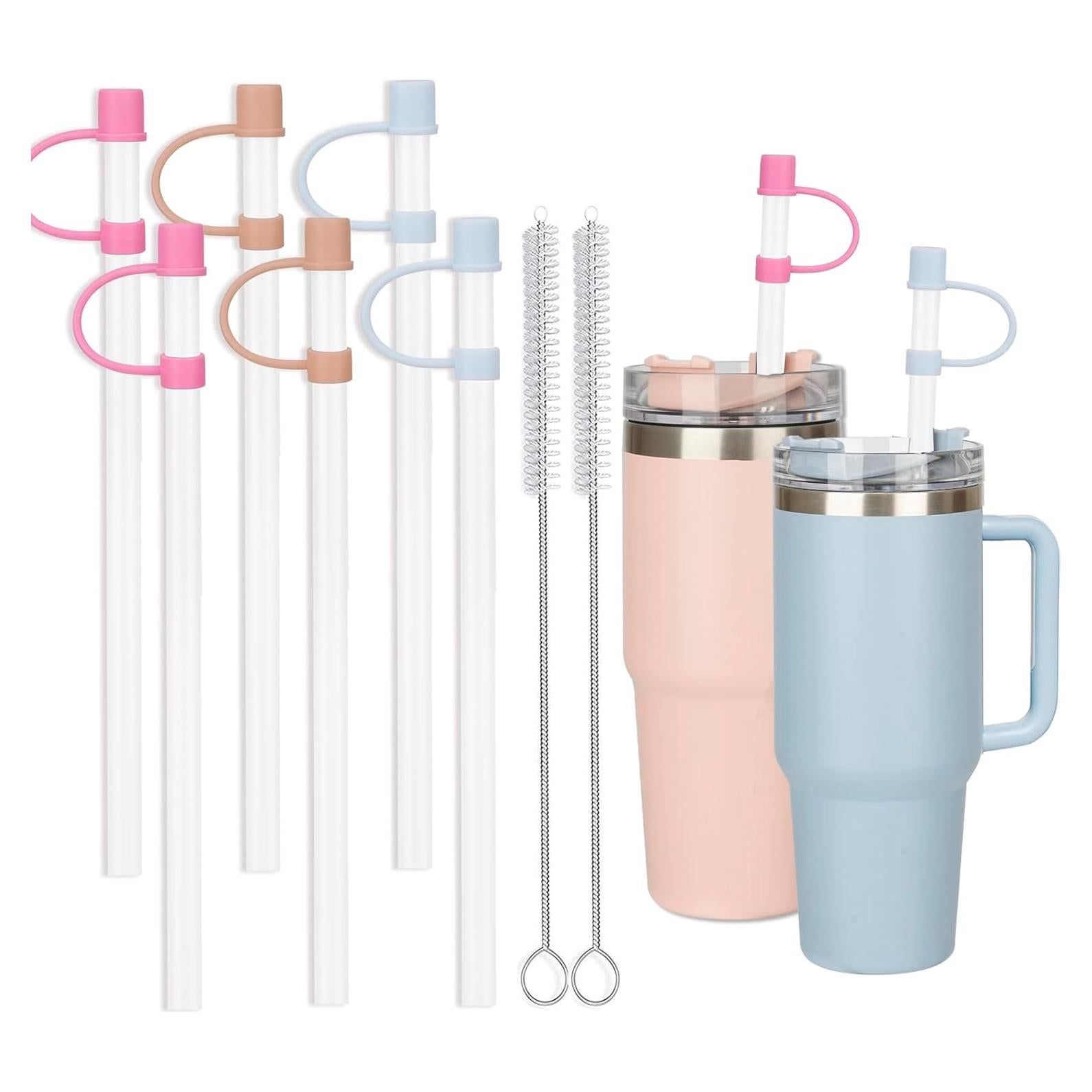 6 Pajitas Reutilizables Jetstop para Taza Stanley 30,48 cm