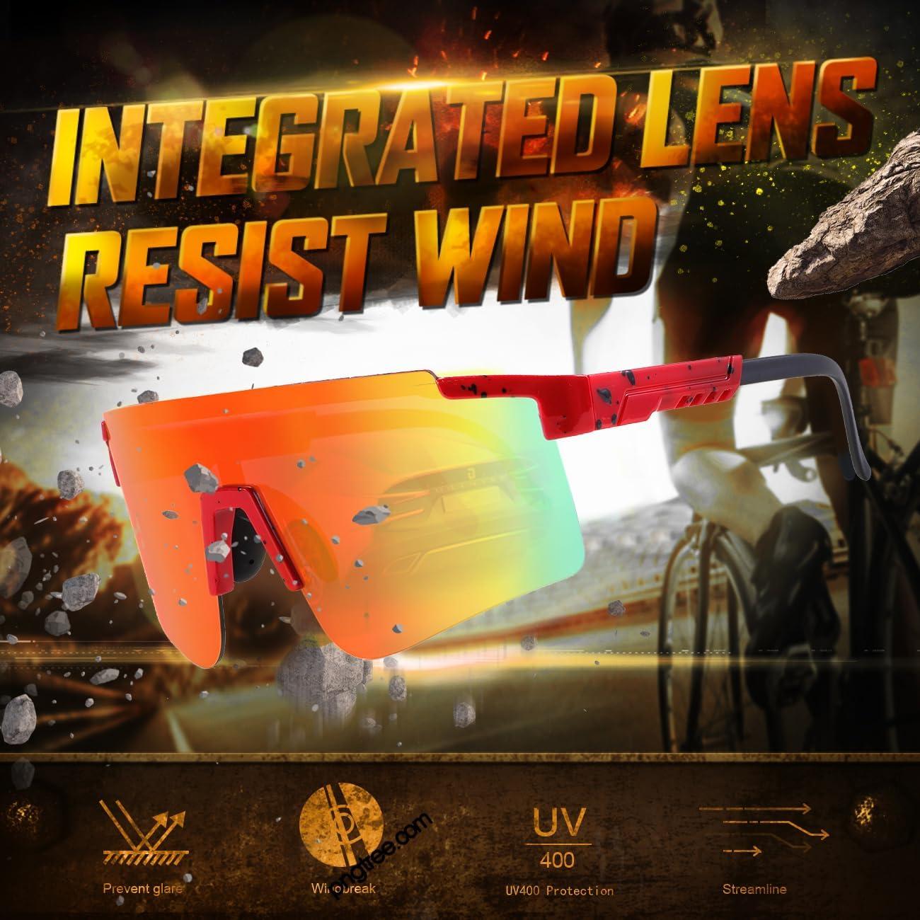 Gafas de sol NICBOOY deportivas UV400 para ciclismo y más