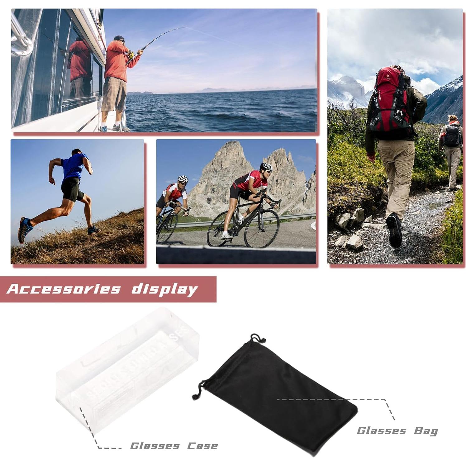 Gafas de sol deportivas NICBOOY UV400 para ciclismo