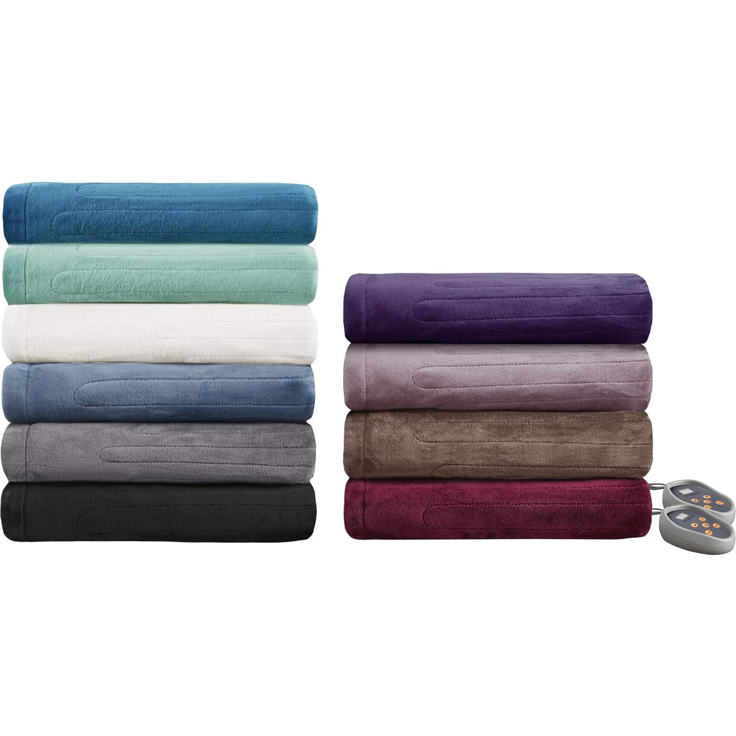 Manta Eléctrica Beautyrest Reina Microfibra Calentada