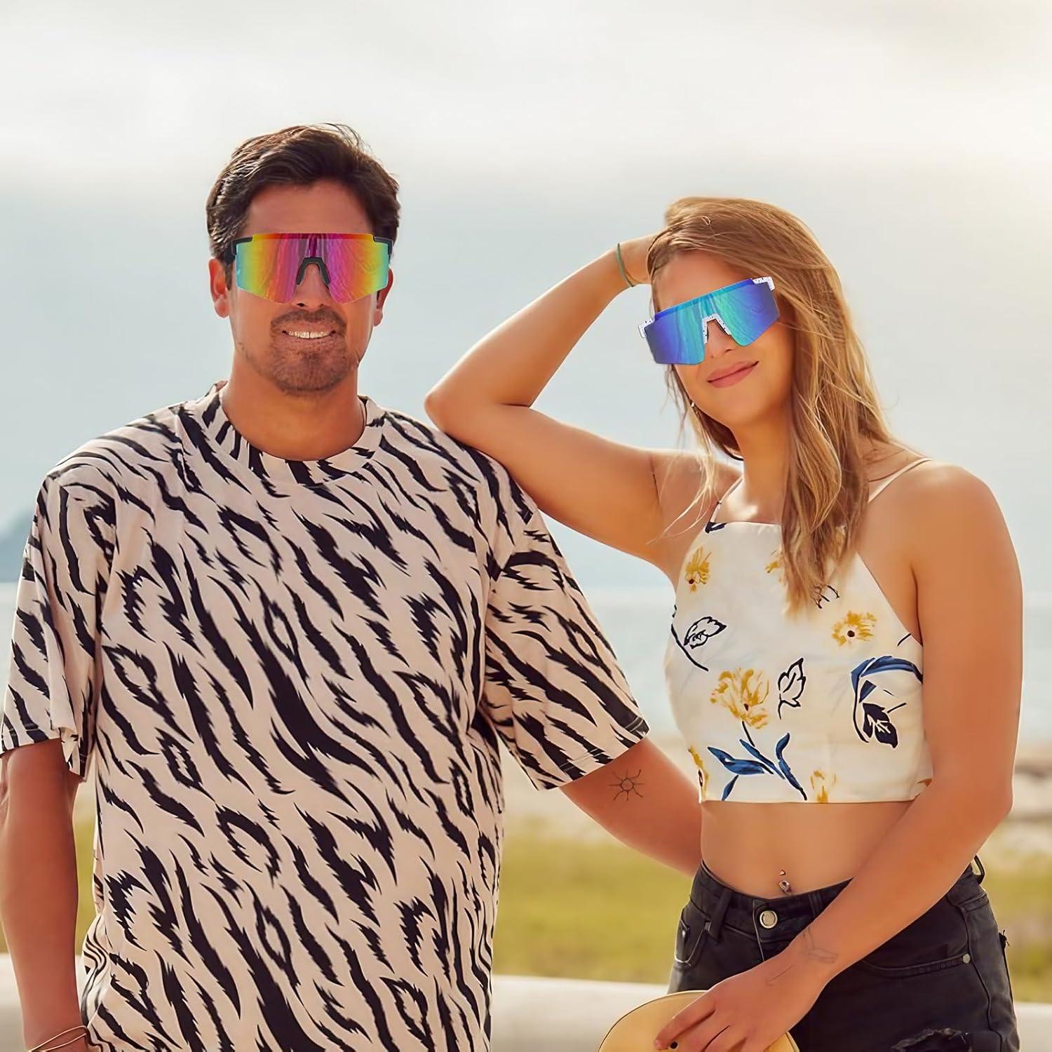 Gafas de sol deportivas NICBOOY UV400 para ciclismo y más