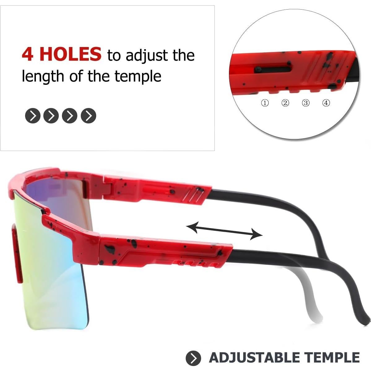 Gafas de sol NICBOOY deportivas UV400 para ciclismo