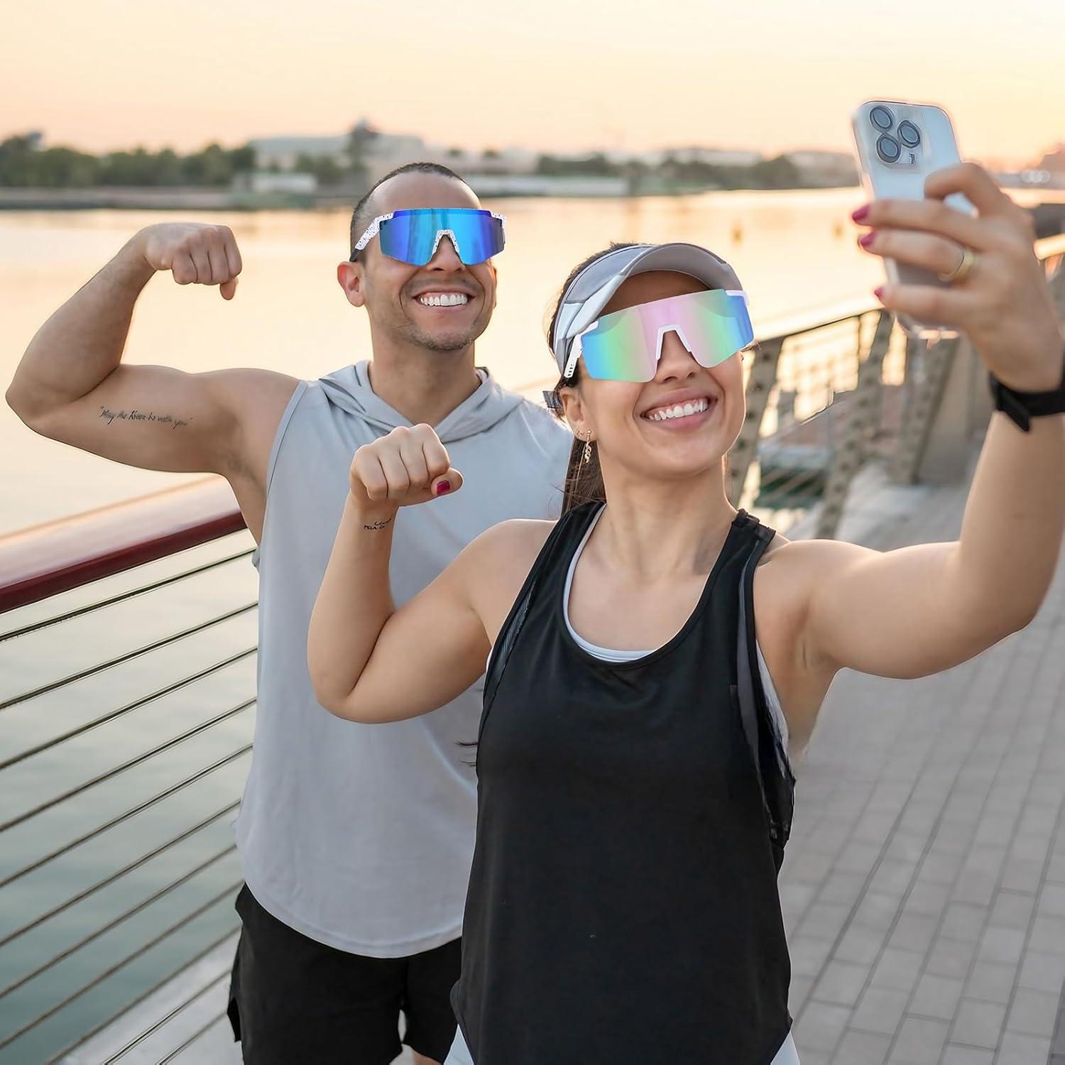 Gafas de sol NICBOOY deportivas UV400 para ciclismo