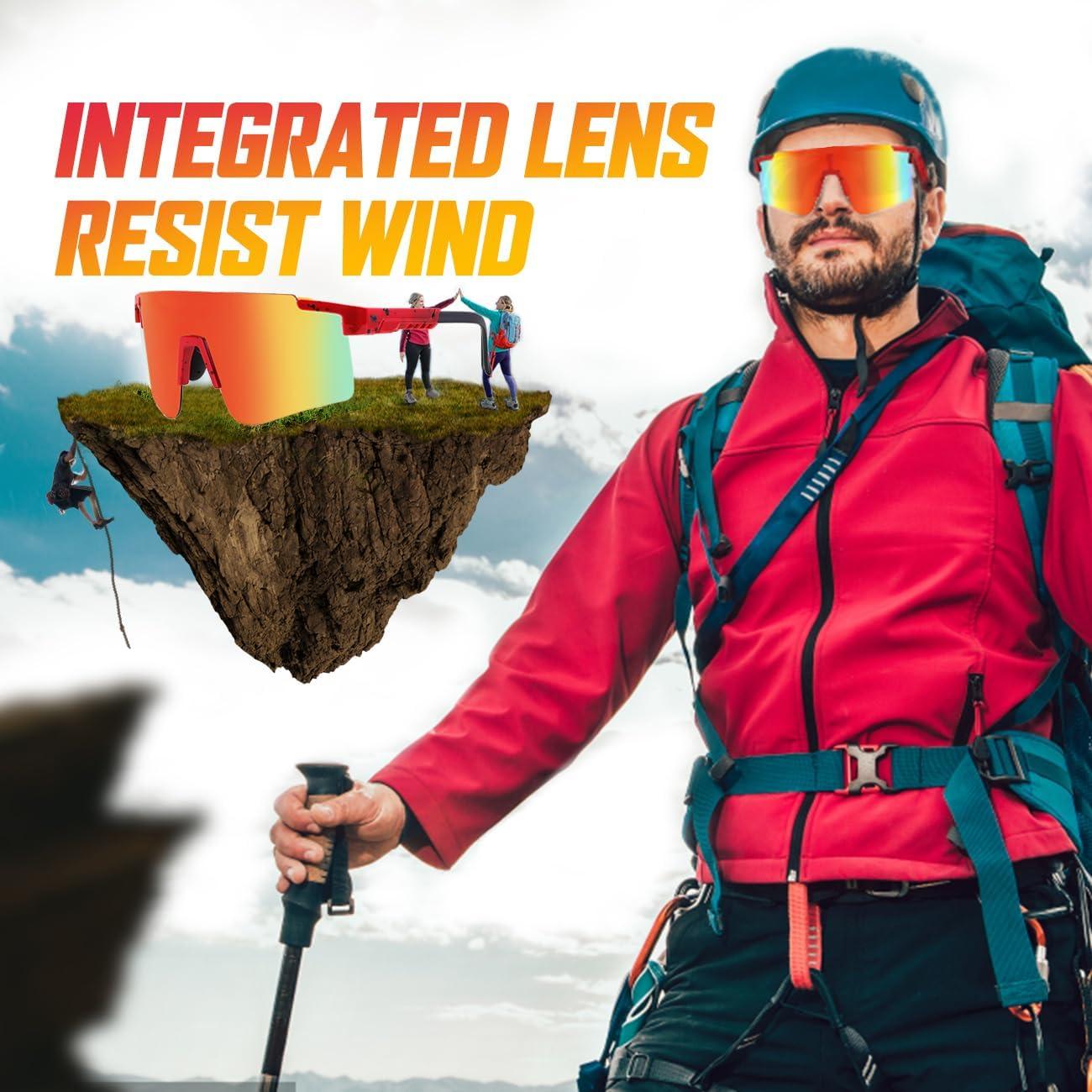 Gafas de sol deportivas NICBOOY UV400 para ciclismo y más