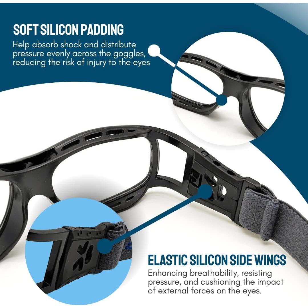 Gafas de seguridad Blue Cut unisex antiempañante para deportes