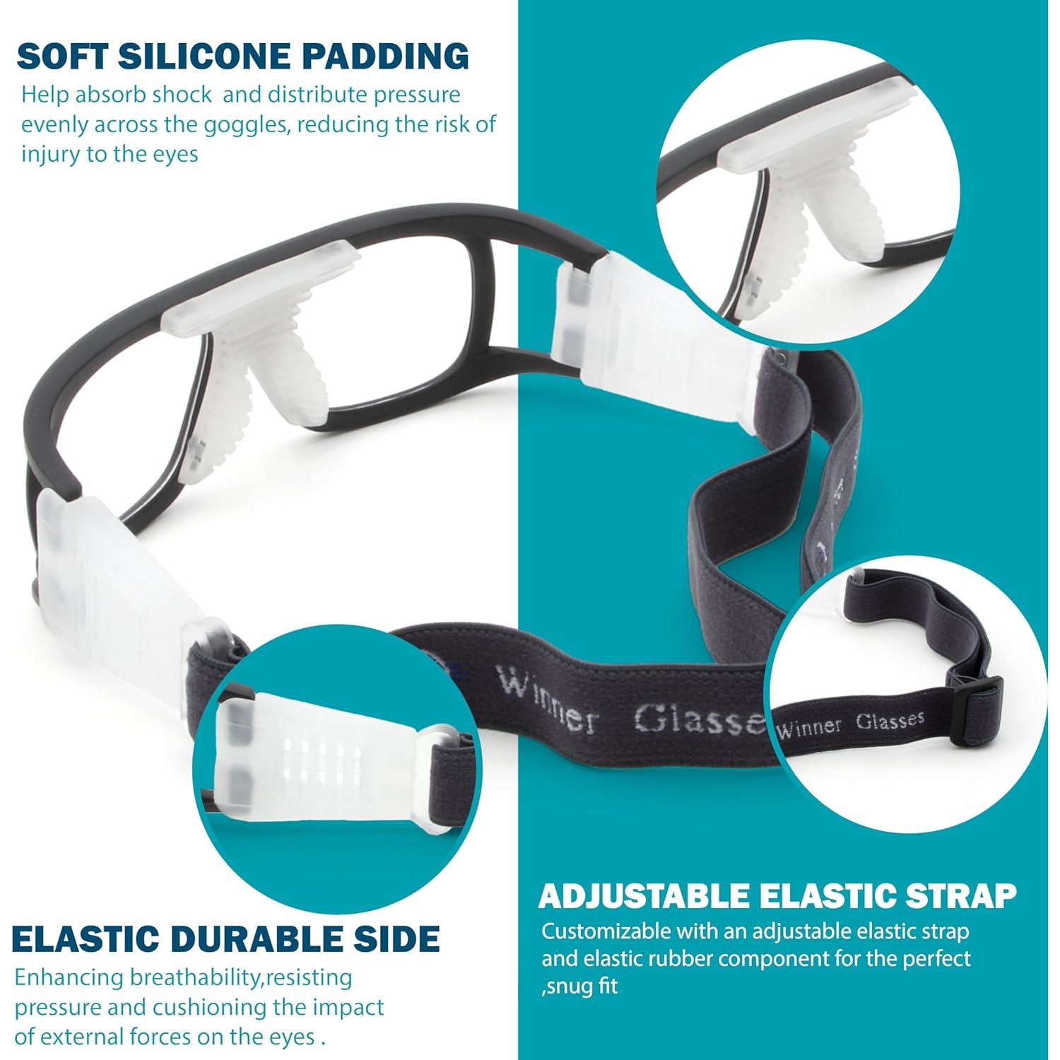 Gafas de seguridad Blue Cut unisex antiempañante para deportes