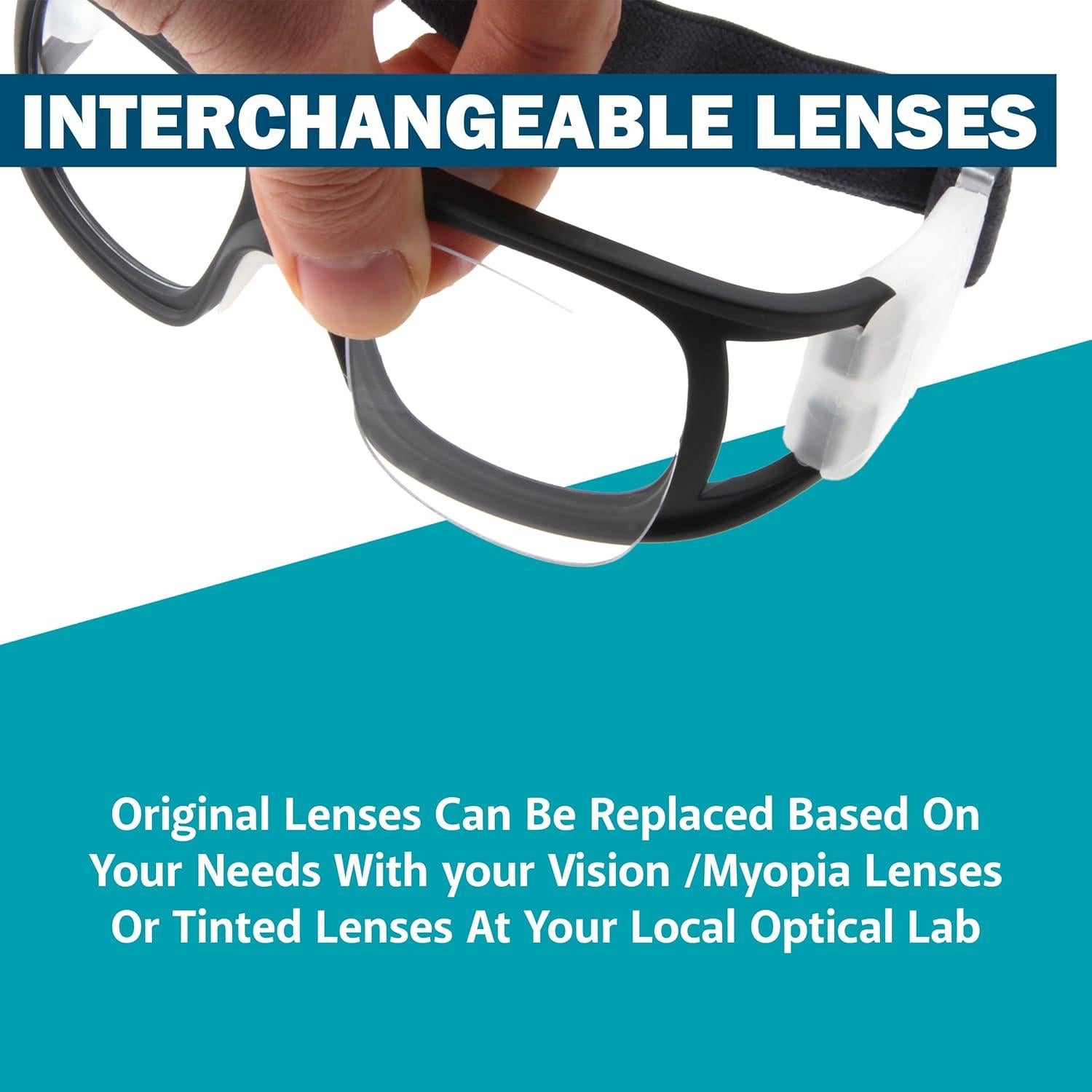 Gafas de seguridad Blue Cut unisex antiempañante para deportes