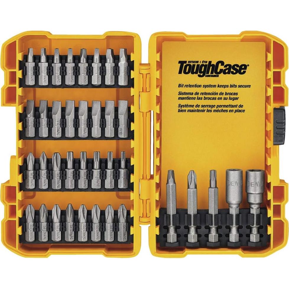 Juego de Puntas y Brocas DEWALT DWA2FTS100, 100 Piezas