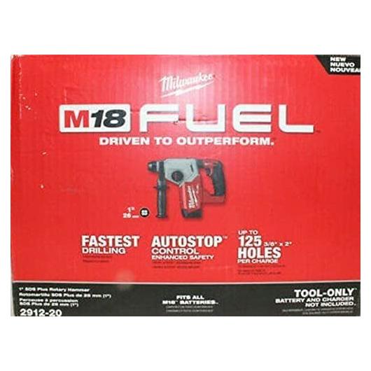 Martillo Rotativo Milwaukee M18 Fuel 18V 1" SDS Plus