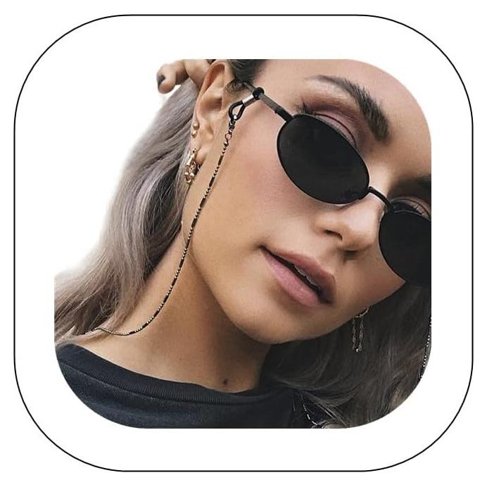 Cadena para Gafas Asphire Plata 70 cm Estilo Gótico