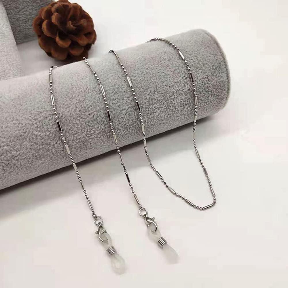 Cadena para Gafas Asphire Plata 70 cm Estilo Gótico