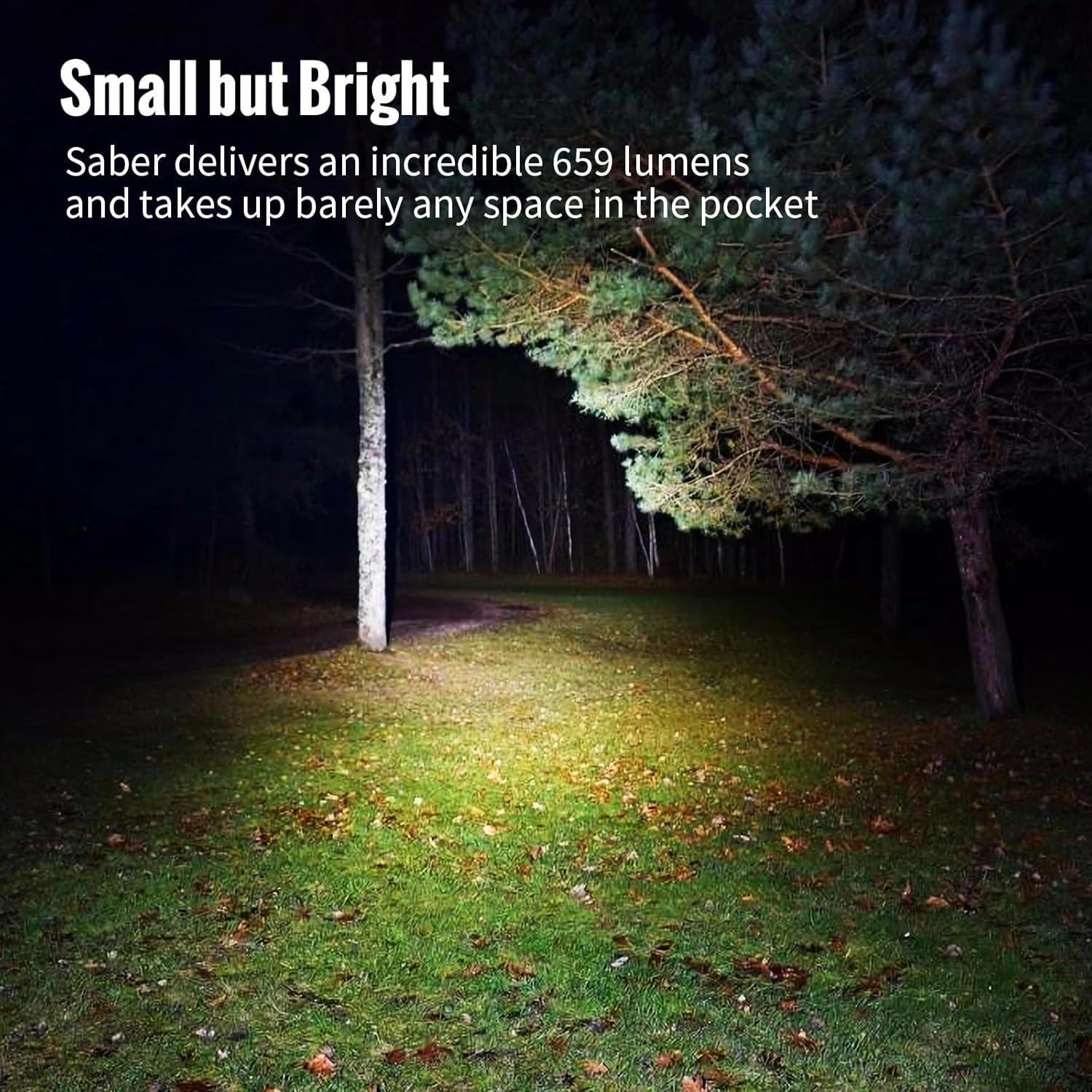 Linterna EDC ThruNite 659 Lúmenes Recargable Mini 9.62 cm