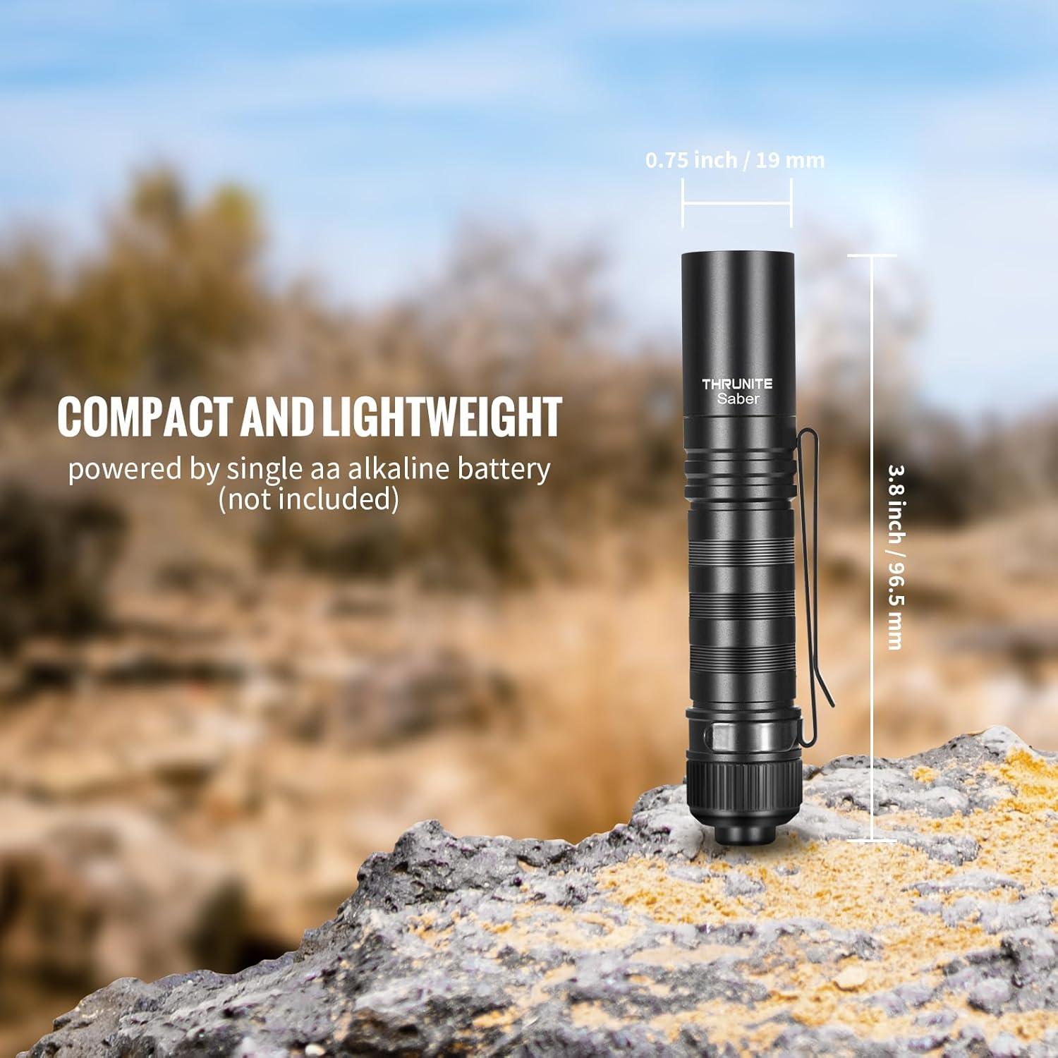 Linterna EDC ThruNite 659 Lúmenes Recargable Mini 9.62 cm