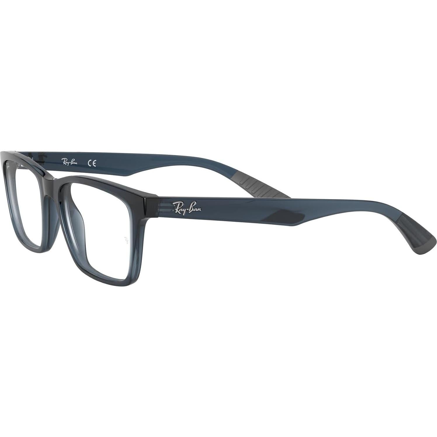 Montura de gafas Ray-Ban Rx7025 Square Unisex 57mm Negro